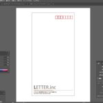 封筒の作り方（長3）アドビイラストレーター講座